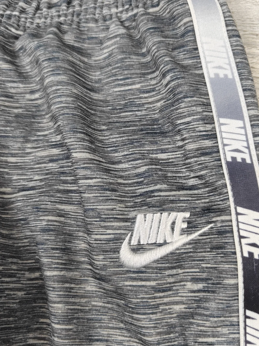 Boys' Nike Jogger Sweatpants Size 5-6 Years Gray Heathered Athletic Track Pants